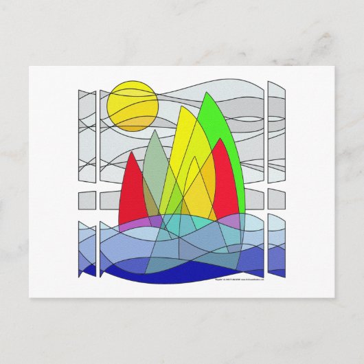 レガッタ ポストカード (正面)