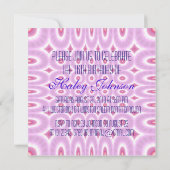 レガリアパーティの招待状 招待状 (裏面)