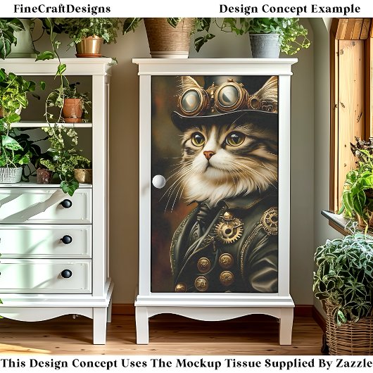 レガルスタームパンクタブバイキャットポートレートDV2Lデコページ 薄葉紙