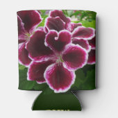 レガルゼラニウムフラワーズマエレガントルーンフローラルガ 缶クーラー (裏面)