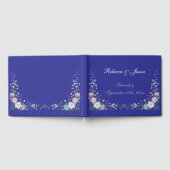 レガルブルーのヴィンテージエレガンスガーデンブルームス ゲストブック (全面)