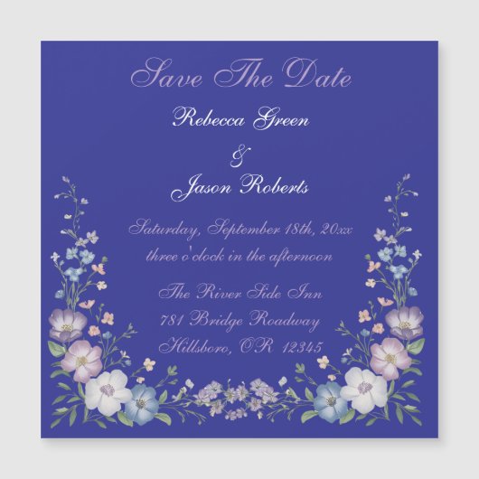 レガルブルーヴィンテージエレガンスガーデン開花 (正面)