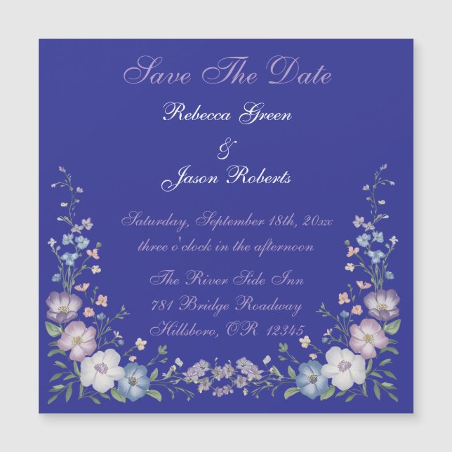 レガルブルーヴィンテージエレガンスガーデン開花 (正面)