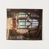 レガルプリンセス誕生日フォトバックドランドセルフィー タペストリー (正面(横))