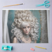 レガルロココレディーデクページ | ヴィンテージ フランスの 薄葉紙 (クラフト)