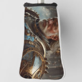 レガル威厳のあるスチームパンクキングゴルフヘッドカバー ゴルフヘッドカバー (回転90)