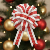 レガル クリスマス ストライプ サテンリボン