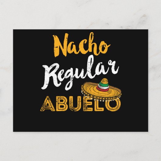 レガロパラアブエロメキシコ祖父の日 ポストカード (正面)