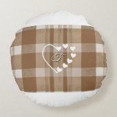 レガントプレイドオータムサンクスギビング ラウンドクッション (裏面)