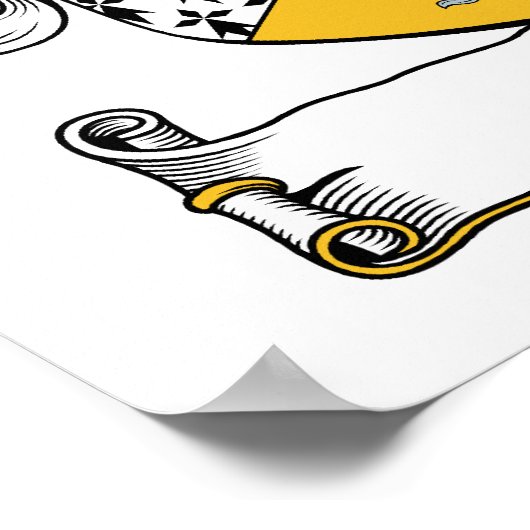 レガン家紋 ポスター (角)