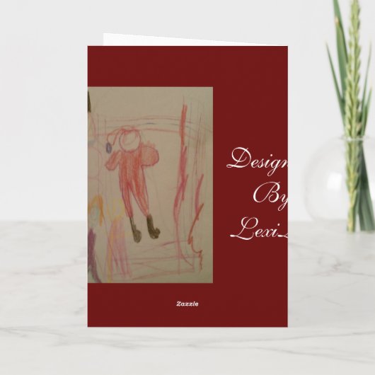 『レキシのメリークリスマスカード』 シーズンカード (裏面)