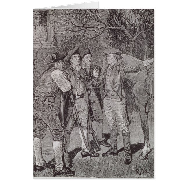 レキシントンのポール・リビア (正面)