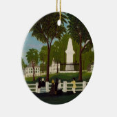 レキシントンの戦い記念碑、c.1830 セラミックオーナメント (右)