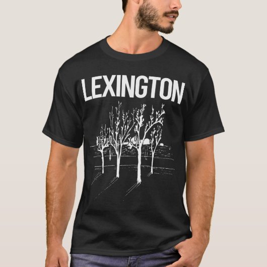 レキシントンの街路樹 Tシャツ (正面)