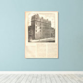 レキシントンアベニュートルコとローマ風呂 キャンバスプリント (インサイチュ (ウッドフロア))