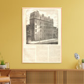 レキシントンアベニュートルコとローマ風呂 キャンバスプリント (インサイチュ (リビング))