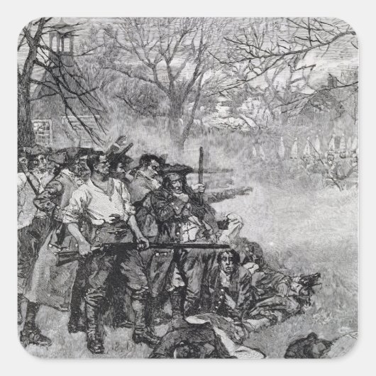 レキシントングリーン スクエアシール (正面)