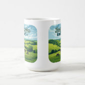 レキシントンケンタッキーウズブルーグラスファームヴィンテージ コーヒーマグカップ (中央)