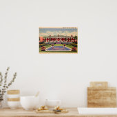 レキシントンケンタッキースピンドルトップストックファーム ポスター (キッチン)