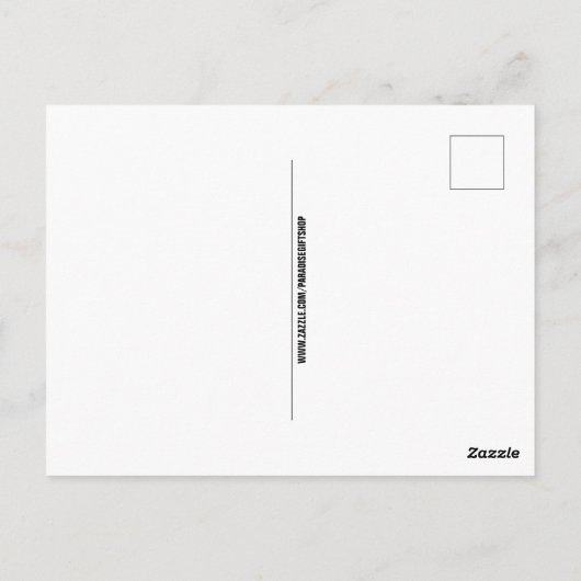 レキシントンケンタッキー馬の微笑みおもしろいはがき ポストカード (裏面)