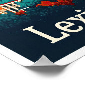 レキシントンケンタッキーUSAヴィンテージトラベルイラストレーション ポスター (角)