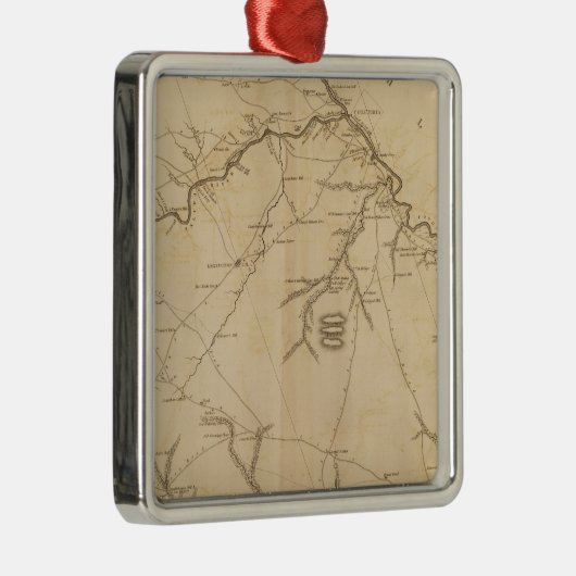 レキシントン地区、サウスカロライナ メタルオーナメント (右)