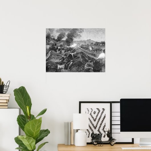 レキシントン戦 ポスター (ホームオフィス)