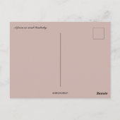 レキシントン・ケンタッキーのサンセットで馬 ポストカード (裏面)