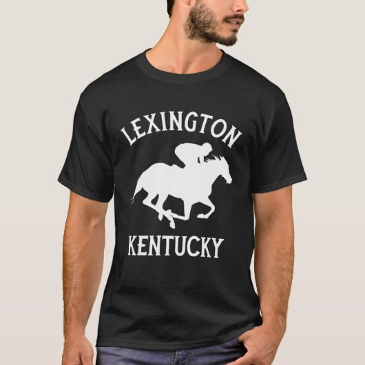 レキシントン ケンタッキー 競馬 Tシャツ (正面)