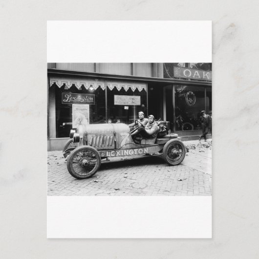 レキシントン、パイクピークカー: 1921 ポストカード (正面)