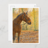 レキシントンKYホースキャピタル | 水彩画 シーズンポストカード (正面/裏面)