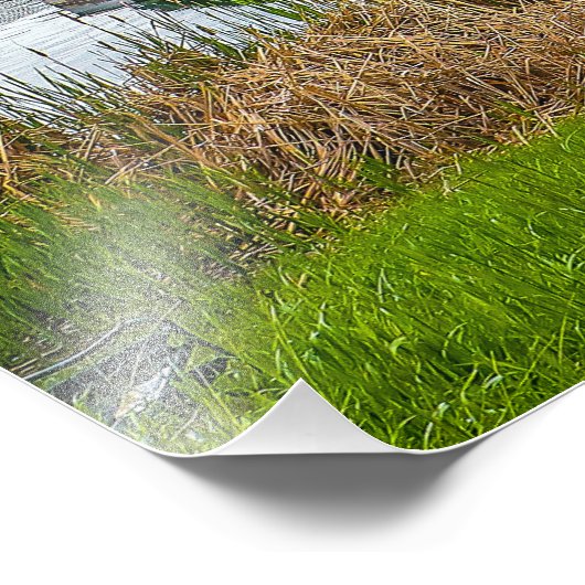 レギオンレイクインカスター州パークサウスダコタ フォトプリント            (角)