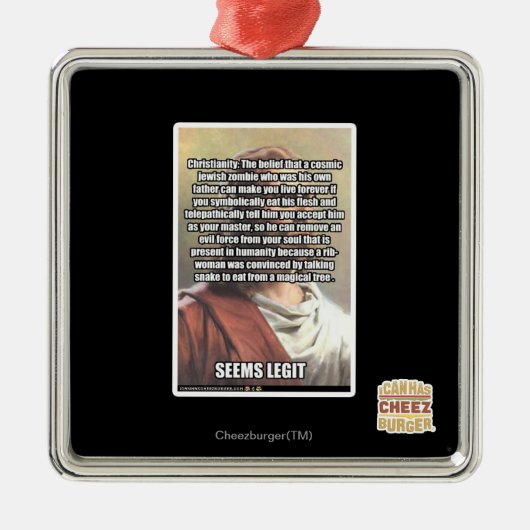 レギットらしい メタルオーナメント (正面)