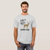 レギット面白い狩猟Tシャツ Tシャツ (正面フル)