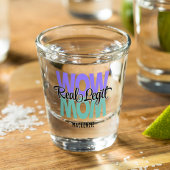 レギッ実在トワウママプリント ショットグラス