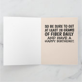 レギュラーになるのが良い – レトロウンチ誕生日カード カード (内部)