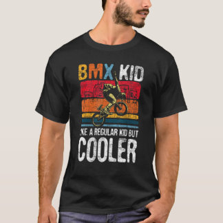 レギュラーキッドのようなBMXキッド – サイクリスト自転車 Tシャツ