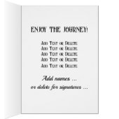 レギュラーサイズかわいい誕生日 – バックも参照 – カード (内側 (右))