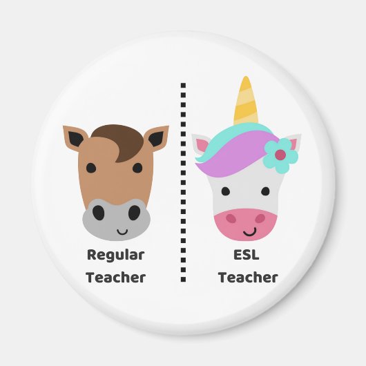 レギュラーVS ESL先生磁石 マグネット (正面)