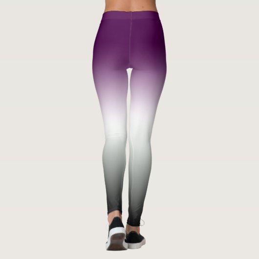 レギング用の黒っぽい赤いテクスチャ レギンス (裏面)