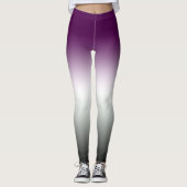 レギング用の黒っぽい赤いテクスチャ レギンス (正面)