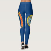 レギンスとアメリカ合衆国アイダホ州州旗 レギンス (裏面)