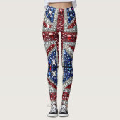 レギンスとブリティッシュカラーデザイン レギンス (正面)