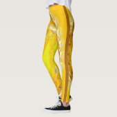 レギンスとラブリーイエローマンダラ レギンス (左)