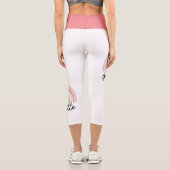 レギンスとレインボーデザイン カプリレギンス (裏面)