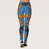 レギンスの万華鏡のように千変万化するパターン レギンス (裏面)