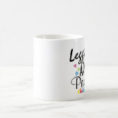 レギンスはズボンのマグ、LulaRoeです コーヒーマグカップ (中央)