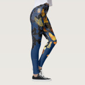 レギンスアンティークレース蝶パターン レギンス (右)