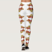 レギンスカスタムイエロー蝶 レギンス (裏面)