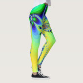 レギンスフ熱狂するラワーズスタイル レギンス (右)